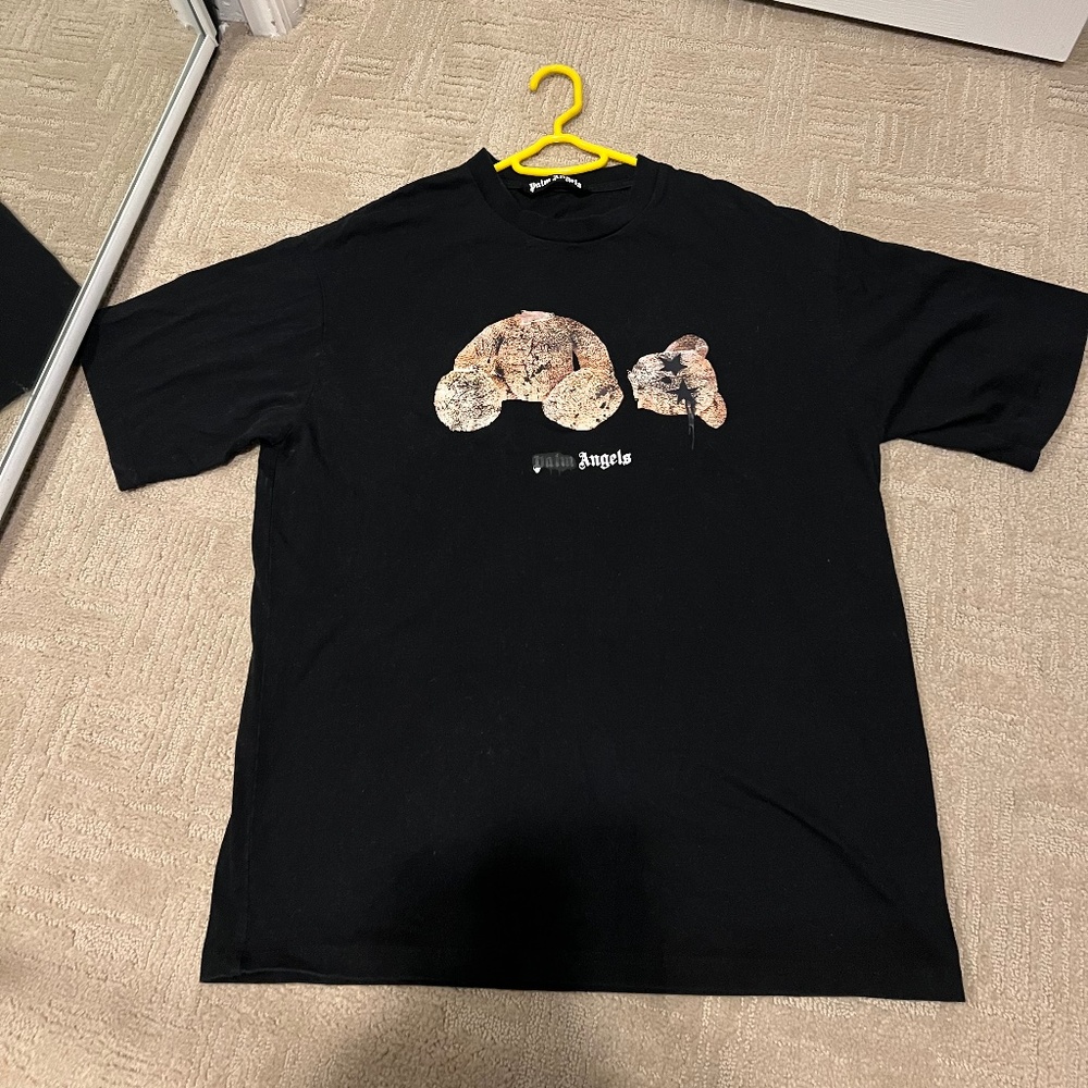 Palm Angles Sprayed Bear Tee (fits oversized)